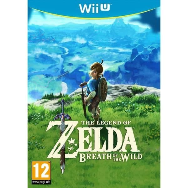 Nintendo Wii U Black Console - Bundle 9 Games - 32 GB - Nintendo-licenser- USED