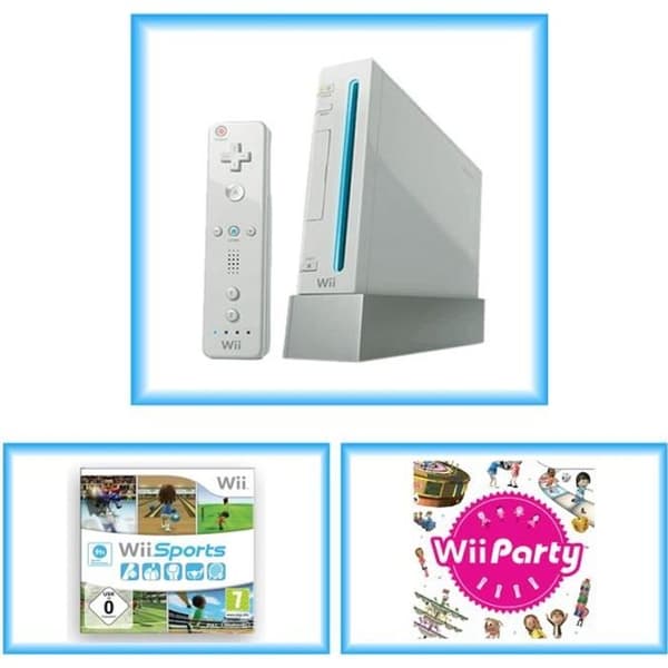 Nintendo Wii Family Pack-konsol - Vit- USED