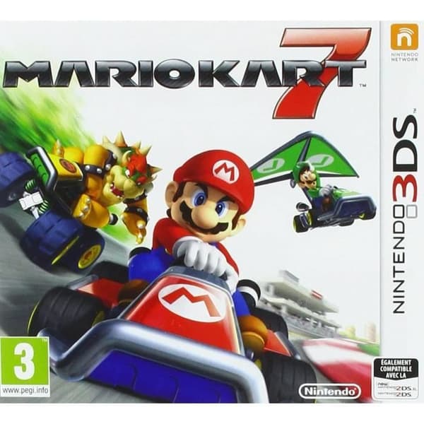 Bärbar konsol - Nintendo 3DS - Röd - Paket med 21 gratis spel- USED