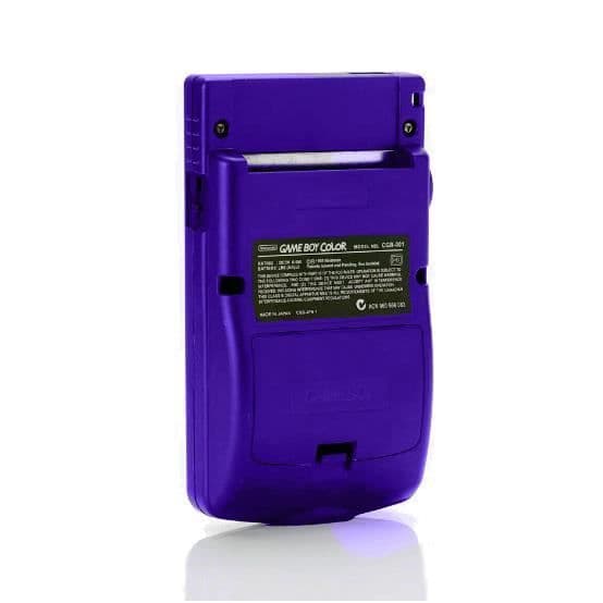 Bärbar konsol - Nintendo - Game Boy Color - Lila - TFT-LCD färgskärm- USED