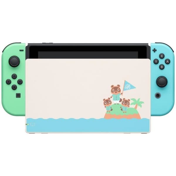 Nintendo Switch-konsol • Animal Crossing: New Horizons Limited Edition + Animal Crossing: New Horizons (kod)- USED