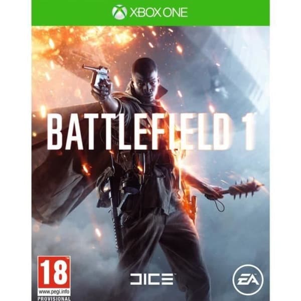 Xbox One S 500GB + Battlefield 1-paket- USED