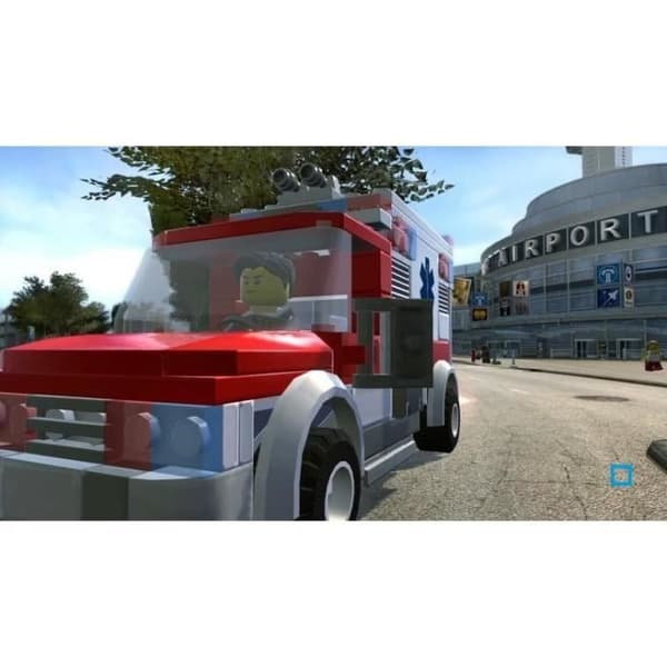 WII U PREMIUM SVART PACK LEGO CITY UNDERCOVER- USED