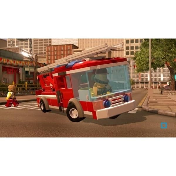 WII U PREMIUM SVART PACK LEGO CITY UNDERCOVER- USED