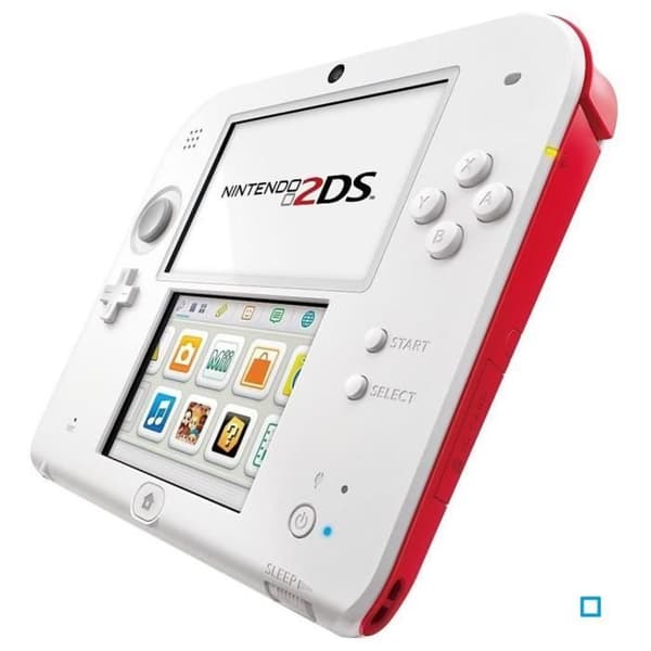 2DS Red + New Super Mario Bros 2- USED
