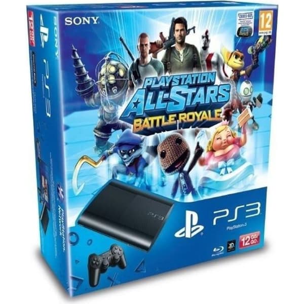 PACK PS3 12 GB PLAYSTATION ALLSTARS BATTLE ROYALE- USED