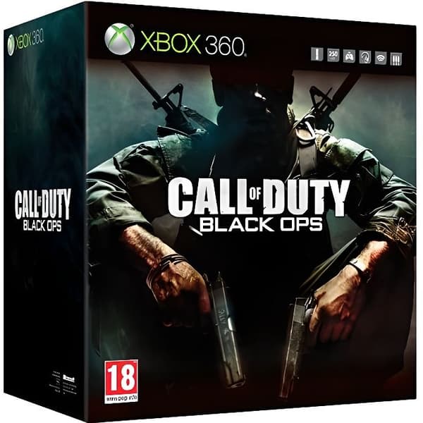 PACK X360 CALL OF DUTY BLACK OPS / Console XBox360- USED