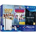 Miniatyrbild 1 av 2: Console PS4 Slim 500Go White/Glacier White + Vem är du? + Knowledge Is Power + Hidden Agenda - Officiell PlayStation- USED