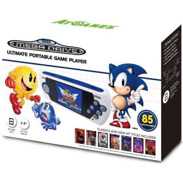 Bärbar konsol - Sega - Ultimate Pac-Panic Edition - Vit - Multiplattform- USED