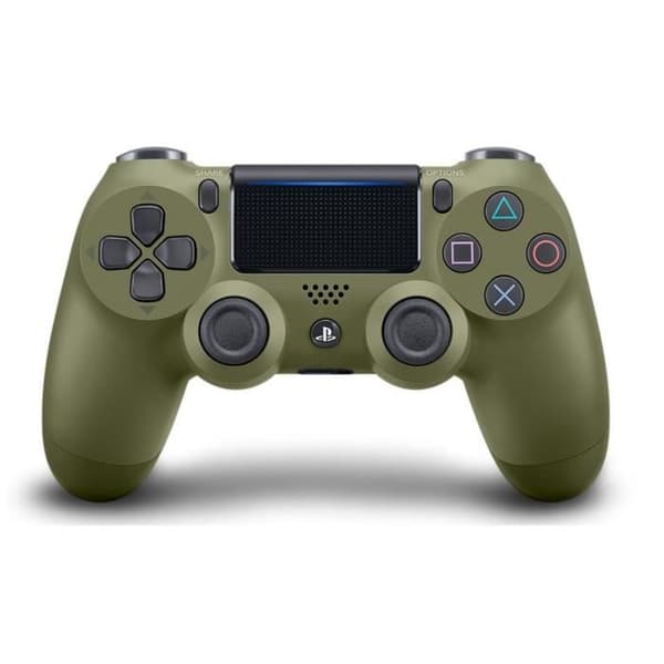 Console PS4 Slim 1TB Limited Edition Camo Design + Call of Duty WWII + Vem är du? (Ladda ner) - Officiell PlayStation- USED