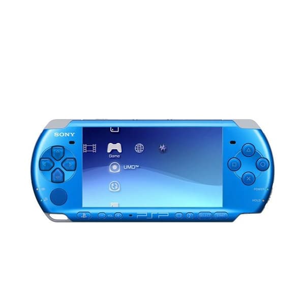 KONSOLL SONY BASE PACK PSP 3000 BLÅ- USED