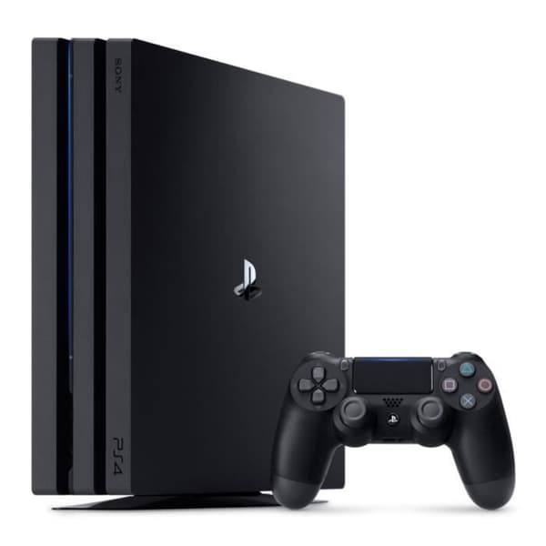 Vardagsrumskonsol - Sony - PS4 Pro 1 TB - Gran Turismo Sport - Svart - 18 oktober 2017 - 1 kontroller max- USED