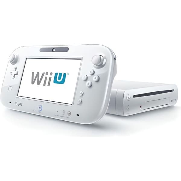 Konsol för vardagsrum - Nintendo - Wii U - Vit paket - Idealisk för familjespel- USED