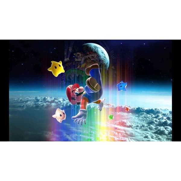 Konsol Nintendo Wii Super Mario Galaxy Pack - Blach- USED