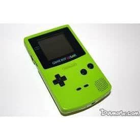 Bärbar spelkonsol - Nintendo - Game Boy Color - Grön apple - Standardutgåvan - Retrokonsoler- USED
