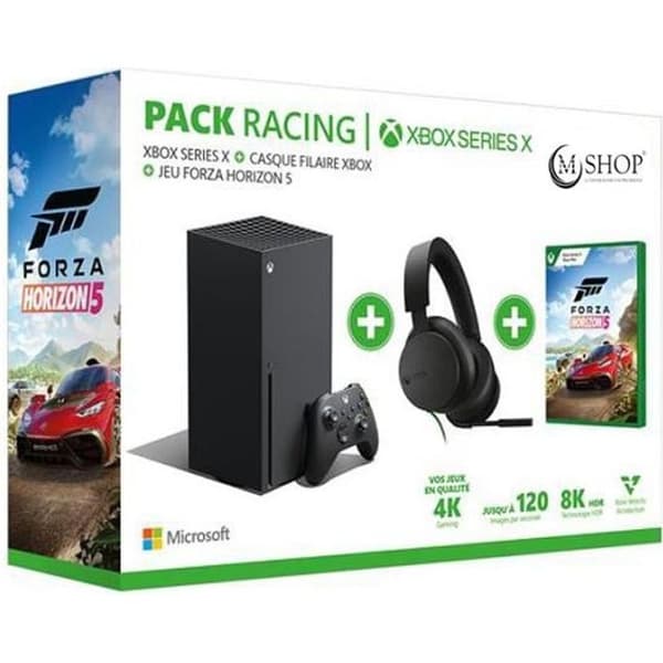 Packa Xbox Series X + Forza Horizon 5 + stereoheadset (XBOX SERIES X)- USED