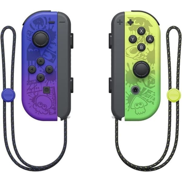 Nintendo Switch-konsol OLED-modell Splatoon 3 Edition - Japansk kompatibel med europeiska spel, säljs med nätadapter- USED