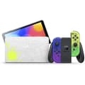Miniatyrbild 2 av 4: Nintendo Switch-konsol OLED-modell Splatoon 3 Edition - Japansk kompatibel med europeiska spel, säljs med nätadapter- USED
