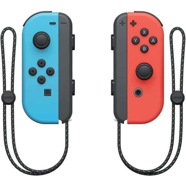 Hemkonsol - Nintendo - Switch OLED-modell - 64 GB - Bluetooth - Neonblå &amp; Neonröd- USED