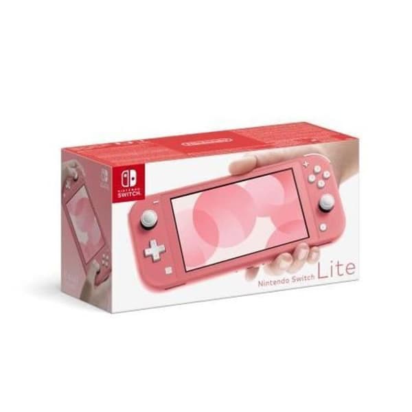 Bärbar konsol - Nintendo - Switch Lite - Korall - 32 GB - Version JP- USED