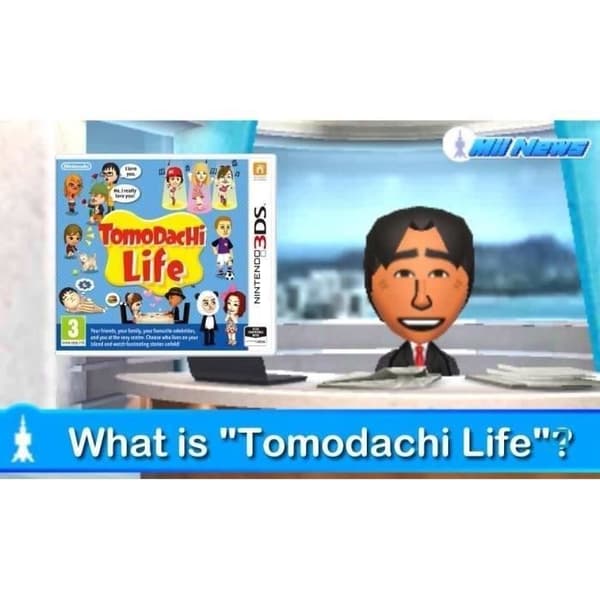 NINTENDO 2DS-konsol + Tomodachi Life-spel - Vit och rosa - Renoverad - Utmärkt skick- USED