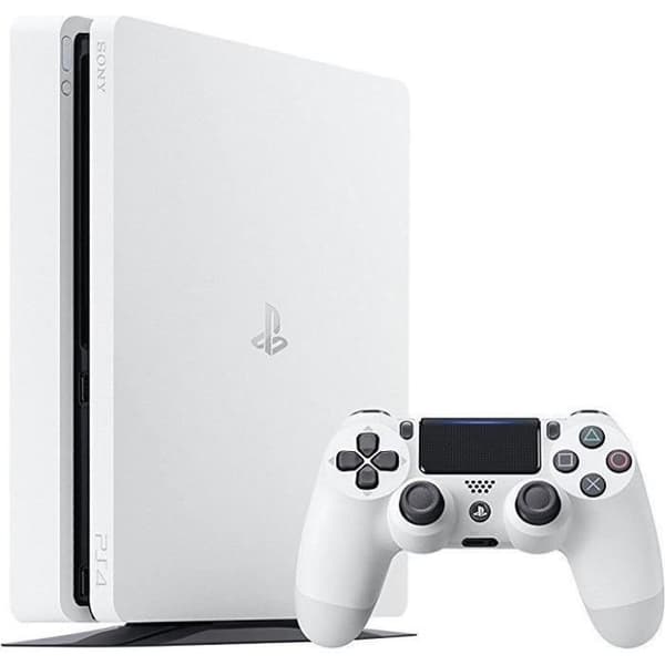 SONY PlayStation 4 Slim 1 To vit - Reconditonerad - Mycket gott skick- USED