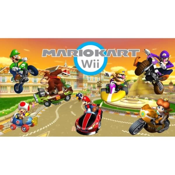 Nintendo Wii Mario Kart Pack-konsol - Vit- USED
