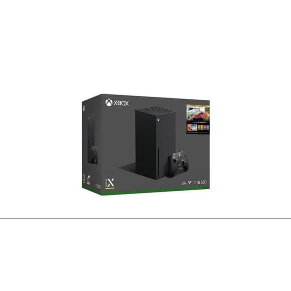 Spelkonsole - Microsoft - Xbox Series X - Inkluderar Forza Horizon 5 - 1 To - Svart (EU)- USED