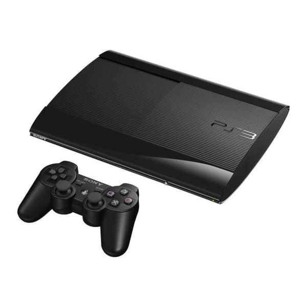 Sony PlayStation 3 spelkonsol Full HD, 1080i, HD, 480p, 480i 12GB Flash Charcoal Black- USED
