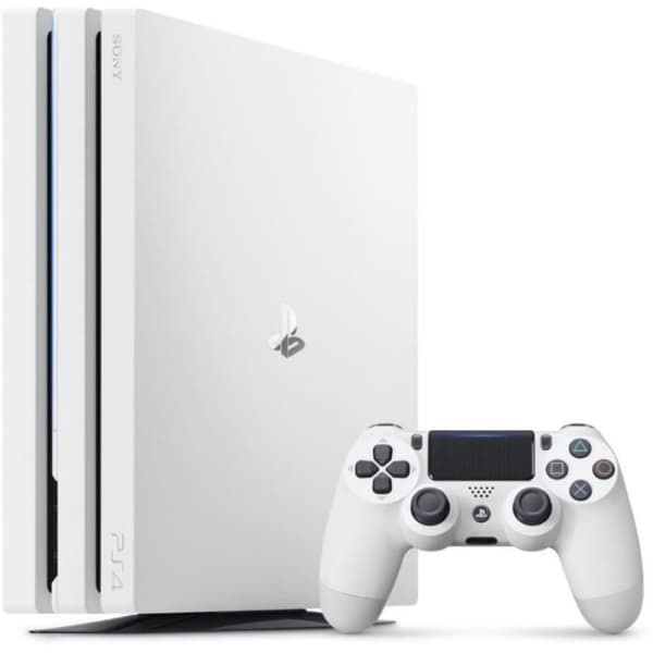 Hemkonsol - Sony - PS4 Pro - 1 TB - Vit - Blu-ray 3D, 4K, HDR- USED