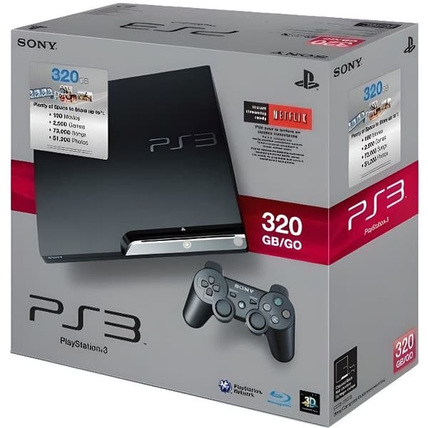konsol ps3 slim 320gb- USED