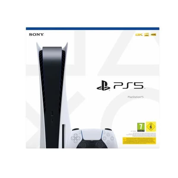 Hemkonsol - Sony - Playstation 5 Disk Edition - 825 GB - 4K - HDR- USED