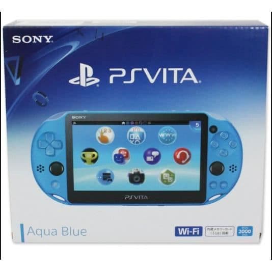 Bärbar spelkonsol - Sony - PSVITA Begränsad upplaga 2000 - Blå färg - Special - PS Vita- USED