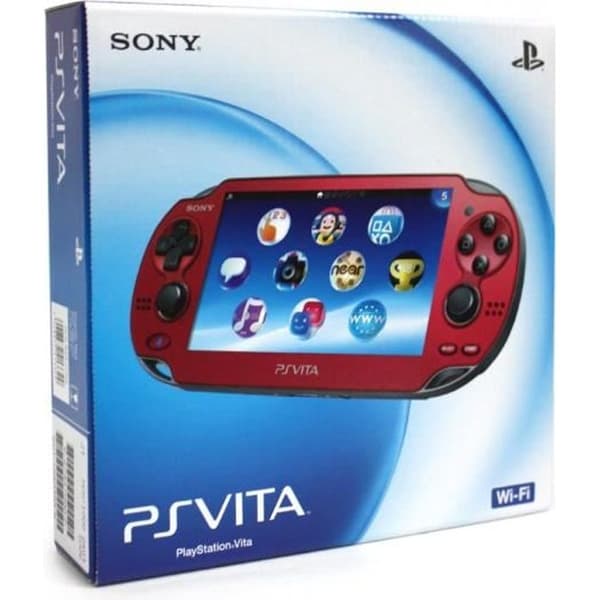 Bärbar spelkonsol - Sony - PSVITA Begränsad Röd Utgåva - Speciell - PS Vita - 1000 Begränsad- USED