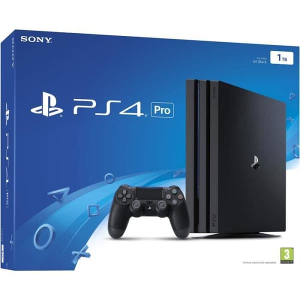 Konsol PS4 Sony Pro 1TB Svart • Playstation • Konsol - Spel- USED