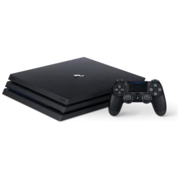 Sony PS4 Pro 1TB-konsol - Call of Duty Modern Warfare - 4K HDR - Bluetooth WIFI - Blu-ray 3D DVD CD - Svart- USED