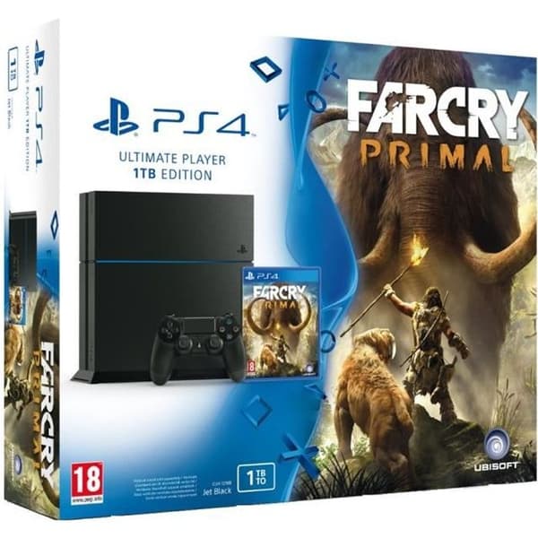 PS4 1TB + Far Cry Primal- USED
