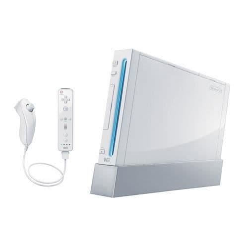Wii White Enormt komplett paket - Se bild- USED
