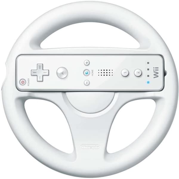 Wii White Enormt komplett paket - Se bild- USED