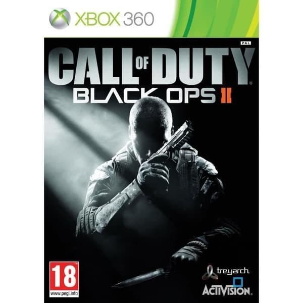 Xbox 360 + Call of Duty Ghosts + Black Ops 2- USED