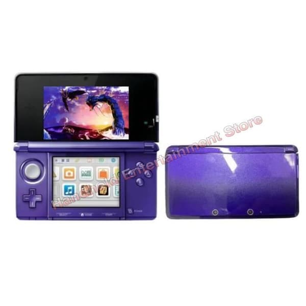 Paket 2-64Gb - Lila - Professionellt renoverad för 3DS Palm-spelkonsol, för att konfigurera en- USED