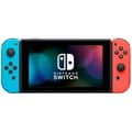Miniatyrbild 3 av 6: Nintendo Switch-konsol • Neon Blue &amp; Neon Red + Splatoon 2 (kod)- USED