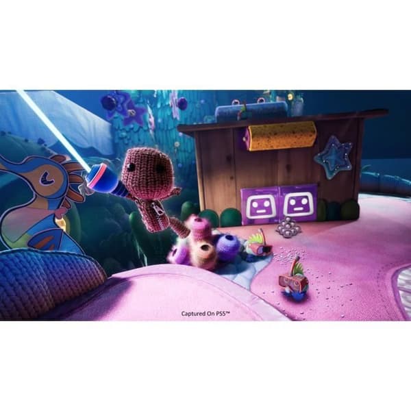 PS5 Console + Sackboy: A Big Adventure (PS4/PS5) Sony PlayStation 5 - Standard Edition, 825 GB, 4K, HDR (Med spelare)- USED