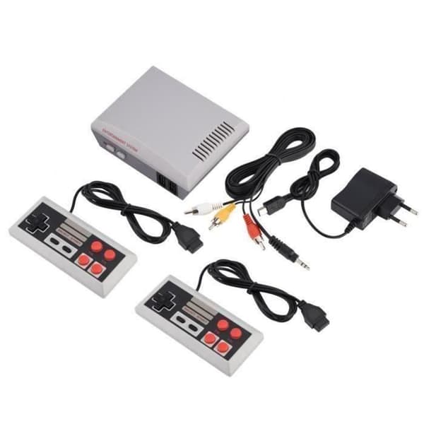 Mini NES-konsolspelsystem Klassiskt HD Entertainment AV-utgång Dubbla joysticks Inbyggda 620 spel @YC- USED