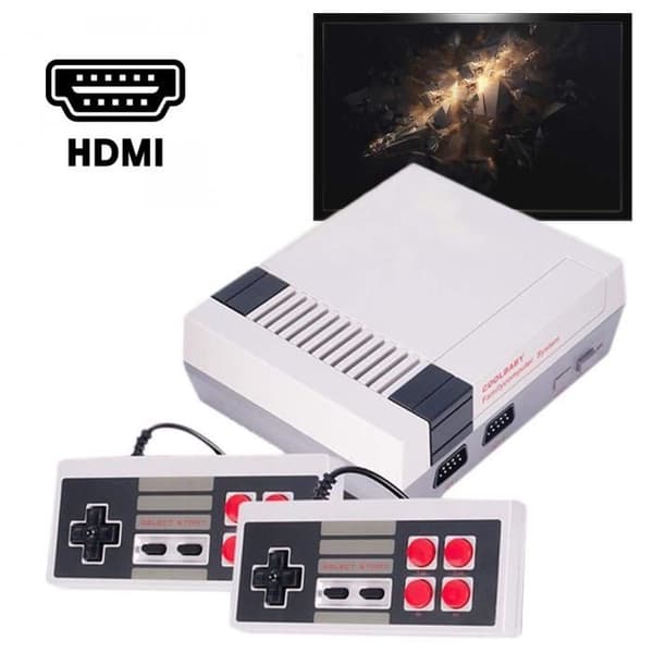 O RLY Classic Game Console HDMI 600 TV Video Game Retro Games Classic Classic Mini NES Game Console- USED
