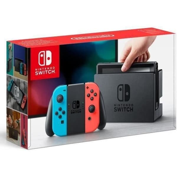 Nintendo Games - Nintendo Nintendo Switch Console NS Japanese Edition Switch NS Process Red and Blue- USED