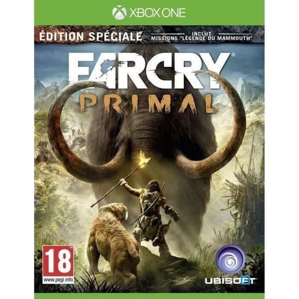 Spelkonsol - Microsoft - Xbox One S - 500 Go - Trådlös handkontroll - Far Cry Primal inkluderat- USED