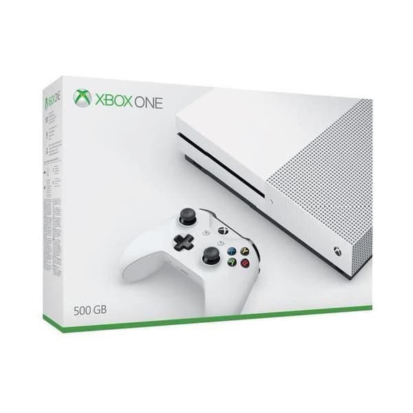 Spelkonsol - Microsoft - Xbox One S - 500 Go - Trådlös handkontroll - Far Cry Primal inkluderat- USED