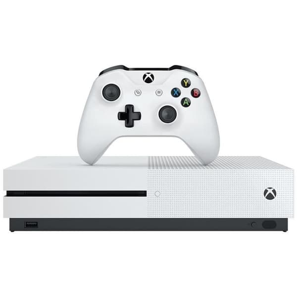 Hemkonsol - Microsoft - Xbox One S 500GB - Vit - Minecraft - Pack- USED