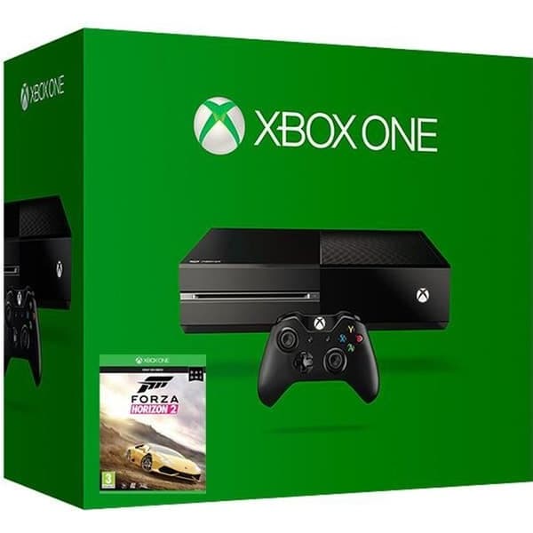 Xbox One-konsol - Microsoft - 500 GB - Svart - Forza Horizon 2- USED